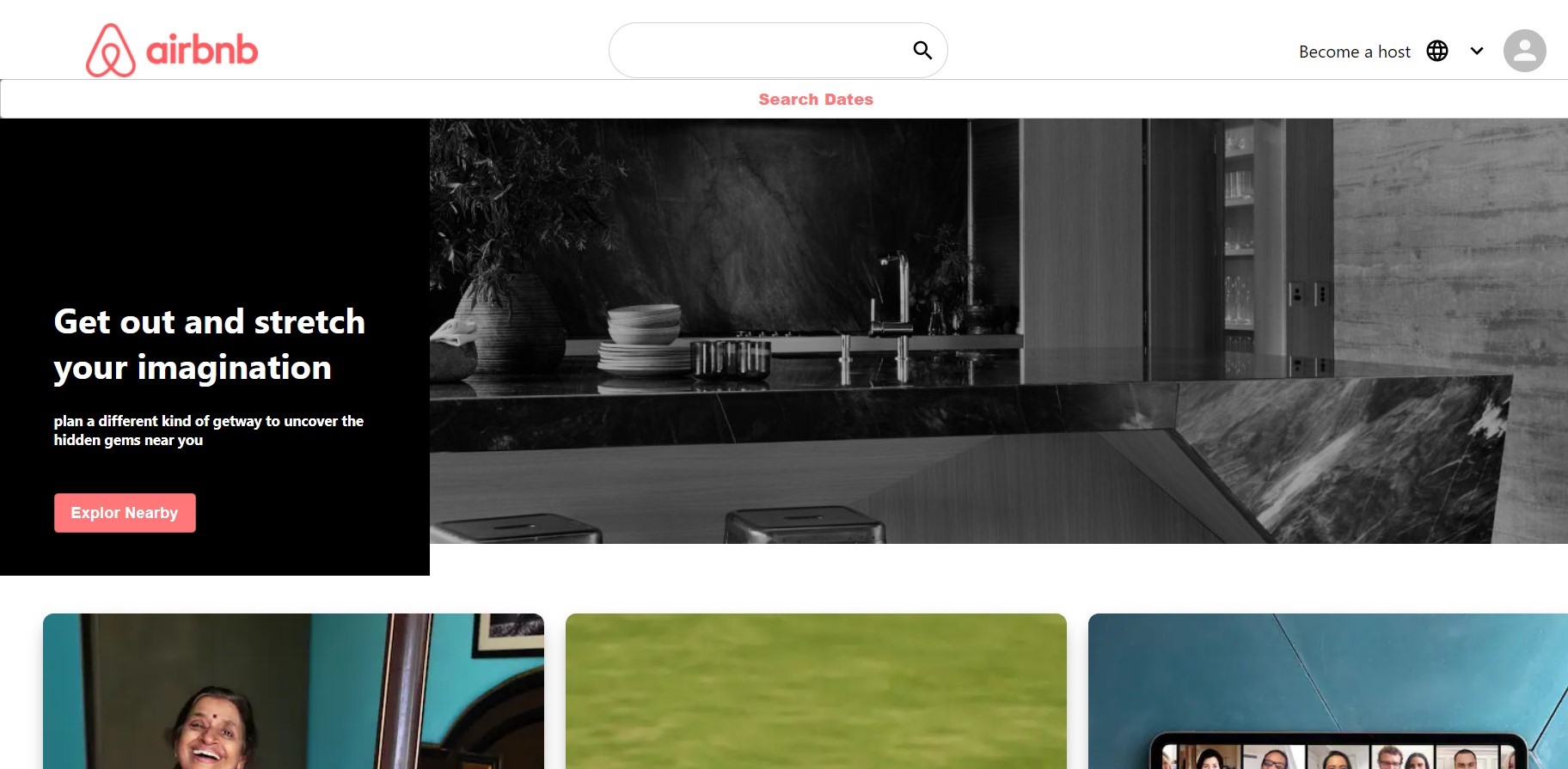 airbnb frontend clone (Reactjs)